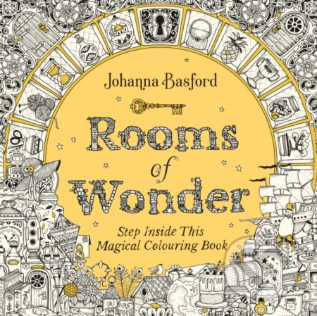 Kniha: Rooms of Wonder (Johanna Basford). Ebury, 2022 Kniha: Rooms of Wonder (Johanna Basford). Ebury, 2022