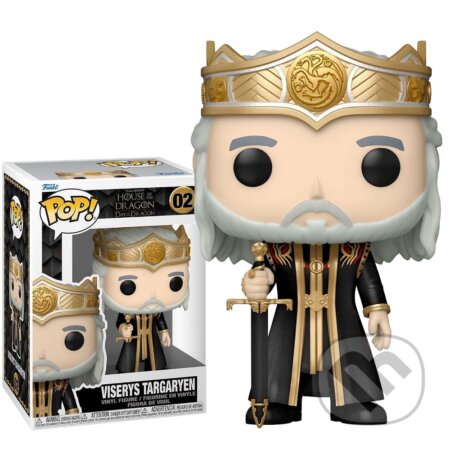 Figurka House of the Dragon - Viserys Targaryen Funko POP! (Fantasy). Fantasy, 2022 Figurka House of the Dragon - Viserys Targaryen Funko POP! (Fantasy). Fantasy, 2022