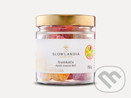 Gumkáče - kyslé ovocie Vegan BIO (Slowlandia). Slowlandia, 2022 Gumkáče - kyslé ovocie Vegan BIO (Slowlandia). Slowlandia, 2022