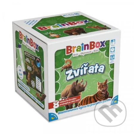 Společenská hra: BrainBox CZ - zvířata (ADC BF). ADC BF, 2022 Společenská hra: BrainBox CZ - zvířata (ADC BF). ADC BF, 2022