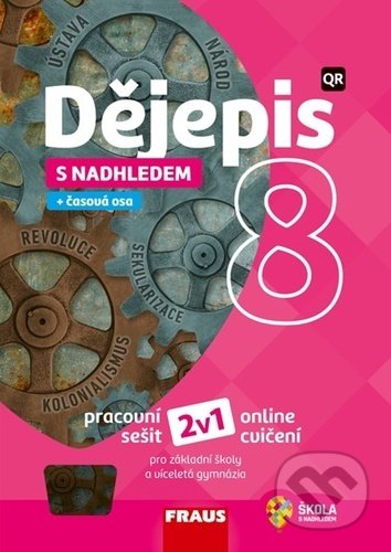 Kniha: Dějepis 8 s nadhledem 2v1 Pracovní sešit (Kristina Kaiserová, Ladislav Futtera a Marek Fapšo). Fraus, 2022 Kniha: Dějepis 8 s nadhledem 2v1 Pracovní sešit (Kristina Kaiserová, Ladislav Futtera a Marek Fapšo). Fraus, 2022