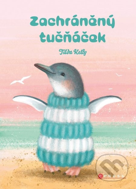 Kniha: Zachráněný tučňáček (Tilda Kelly). CPRESS, 2022 Kniha: Zachráněný tučňáček (Tilda Kelly). CPRESS, 2022
