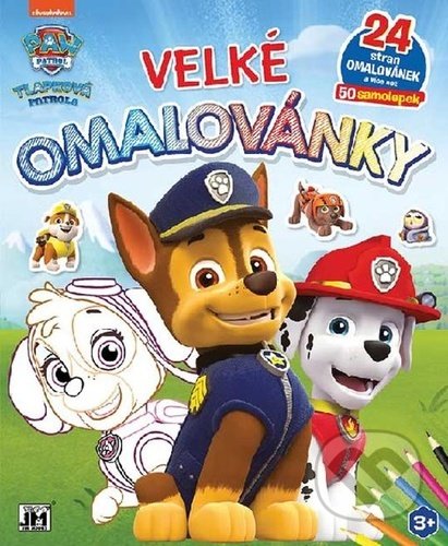 Kniha: Velké omalovánky Tlapková patrola (Jiří Models). Jiří Models, 2022 Kniha: Velké omalovánky Tlapková patrola (Jiří Models). Jiří Models, 2022