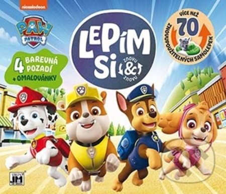Kniha: Lepím si znovu Tlapková patrola (Jiří Models). Jiří Models, 2022 Kniha: Lepím si znovu Tlapková patrola (Jiří Models). Jiří Models, 2022