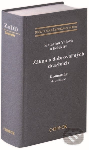 Zákon o dobrovoľných dražbách - Katarína Valová, C. H. Beck SK, 2022