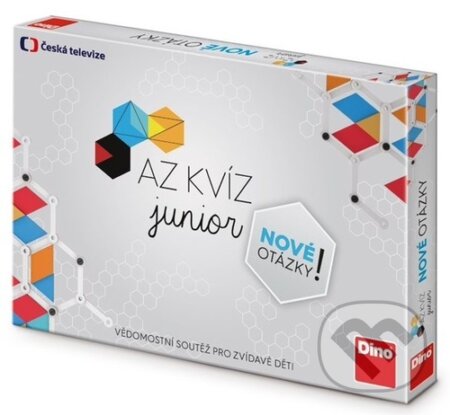 Společenská hra: AZ kvíz junior - Nové otázky (Dino). Dino, 2022 Společenská hra: AZ kvíz junior - Nové otázky (Dino). Dino, 2022