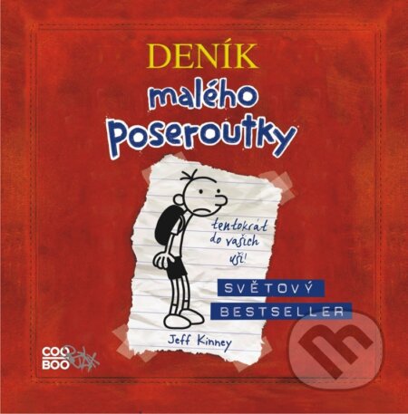 Audiokniha: Deník malého poseroutky (Jeff Kinney). CooBoo CZ, 2022 Audiokniha: Deník malého poseroutky (Jeff Kinney). CooBoo CZ, 2022