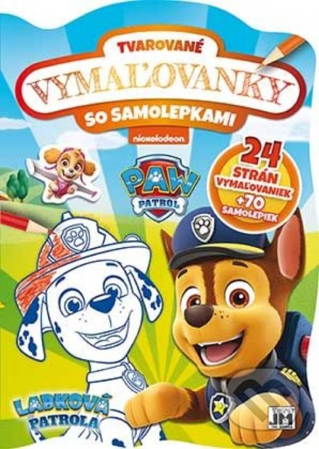 Kniha: Tvarované vymaľovanky/ Labková patrola 2 (Jiri Models SK). Jiri Models SK, 2022 Kniha: Tvarované vymaľovanky/ Labková patrola 2 (Jiri Models SK). Jiri Models SK, 2022