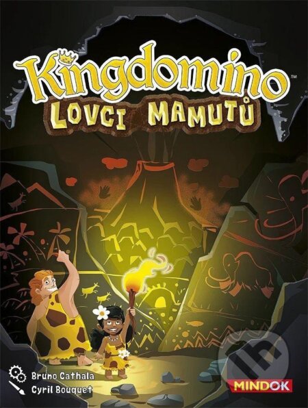 Spoločenská hra: Kingdomino: Lovci mamutů (Bruno Cathala). Mindok, 2022 Spoločenská hra: Kingdomino: Lovci mamutů (Bruno Cathala). Mindok, 2022