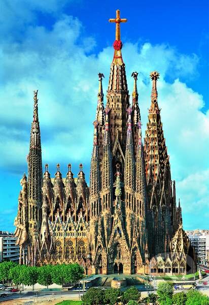 Puzzle: Sagrada Familia 2025 (Espana Linda). Educa, 2014 Puzzle: Sagrada Familia 2025 (Espana Linda). Educa, 2014