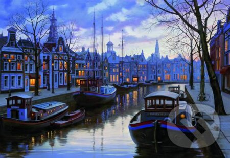 Amsterdam in the Evening - Eugene Lushpin, Educa, 2014