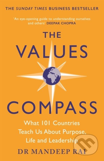 Kniha: The Values Compass (Mandeep Rai). John Murray, 2022 Kniha: The Values Compass (Mandeep Rai). John Murray, 2022