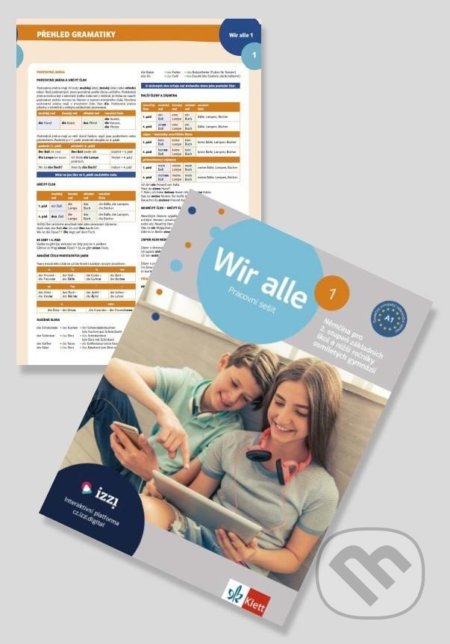 Kniha: Wir alle 1 (A1) – barevný pracovní sešit + gramatický přehled (Klett). Klett, 2022 Kniha: Wir alle 1 (A1) – barevný pracovní sešit + gramatický přehled (Klett). Klett, 2022