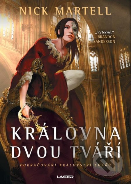 Kniha: Královna dvou tváří (Nick Martell). Laser books, 2023 Kniha: Královna dvou tváří (Nick Martell). Laser books, 2023