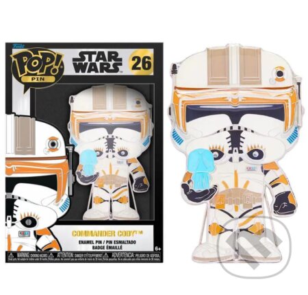 Funko POP Pin: Star Wars - Commander Cody (Funko). Funko, 2022 Funko POP Pin: Star Wars - Commander Cody (Funko). Funko, 2022