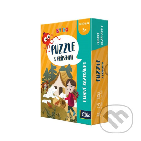 Spoločenská hra: Kvído - Puzzle s príbehmi - Ľudové rozprávky (Albi). Albi, 2022 Spoločenská hra: Kvído - Puzzle s príbehmi - Ľudové rozprávky (Albi). Albi, 2022