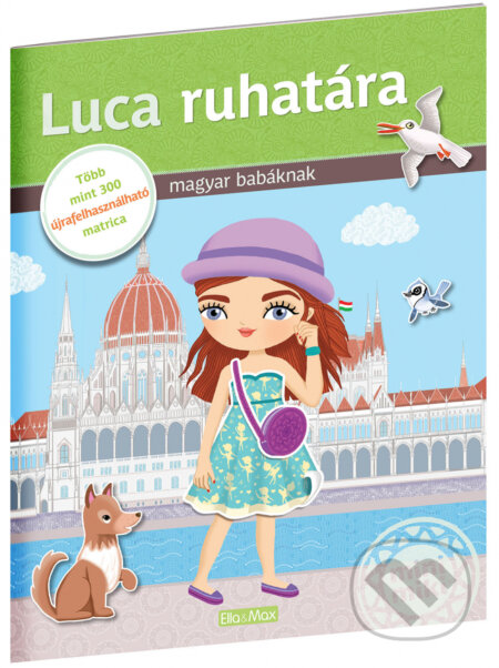 Kniha: Luca ruhatára (Ema Potužníková). Ella & Max, 2023 Kniha: Luca ruhatára (Ema Potužníková). Ella & Max, 2023
