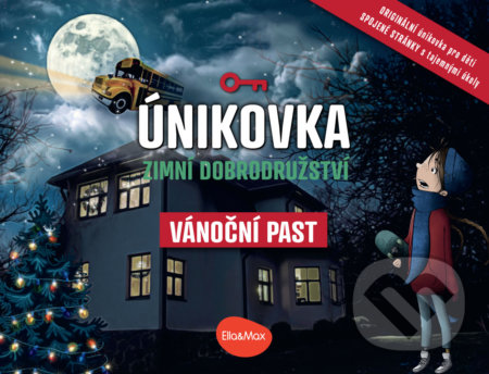 Kniha: Únikovka – Zimní dobrodružství - Vánoční past (Eva Eich). Ella & Max, 2022 Kniha: Únikovka – Zimní dobrodružství - Vánoční past (Eva Eich). Ella & Max, 2022