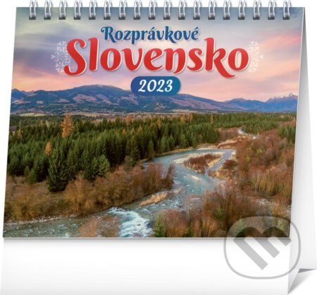 Stolový kalendár Rozprávkové Slovensko 2023, Presco Group, 2022