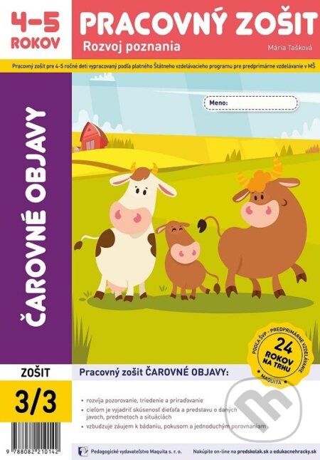 Kniha: Čarovné objavy (Mária Tašková). Maquita, 2022 Kniha: Čarovné objavy (Mária Tašková). Maquita, 2022