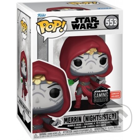 Funko POP Star Wars: Jedi Fallen Order - Merrin (Funko). Funko, 2022 Funko POP Star Wars: Jedi Fallen Order - Merrin (Funko). Funko, 2022