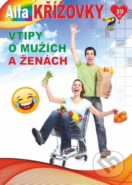 Kniha: Křížovky 5/2022 - Vtipy o mužích a ženách (Alfasoft). Alfasoft, 2022 Kniha: Křížovky 5/2022 - Vtipy o mužích a ženách (Alfasoft). Alfasoft, 2022