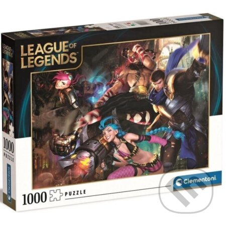 Puzzle: Clementoni Puzzle Leauge of Legends NO.1 Champion (Clementoni). Clementoni, 2022 Puzzle: Clementoni Puzzle Leauge of Legends NO.1 Champion (Clementoni). Clementoni, 2022