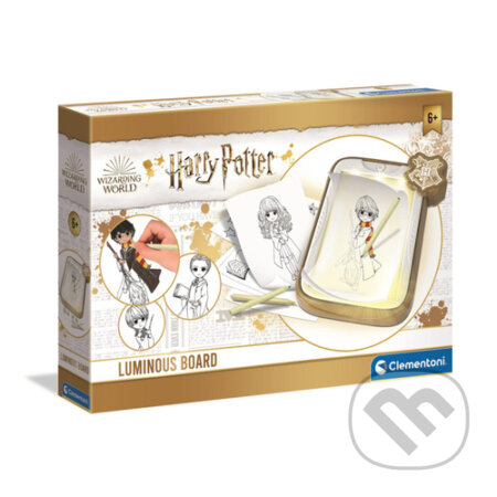 Harry Potter: Kreslící světelná tabulka (Clementoni). Clementoni, 2022 Harry Potter: Kreslící světelná tabulka (Clementoni). Clementoni, 2022