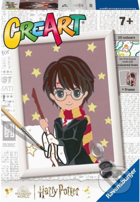 Společenská hra: Ravensburger CreArt Harry Potter (Ravensburger). Ravensburger, 2022 Společenská hra: Ravensburger CreArt Harry Potter (Ravensburger). Ravensburger, 2022