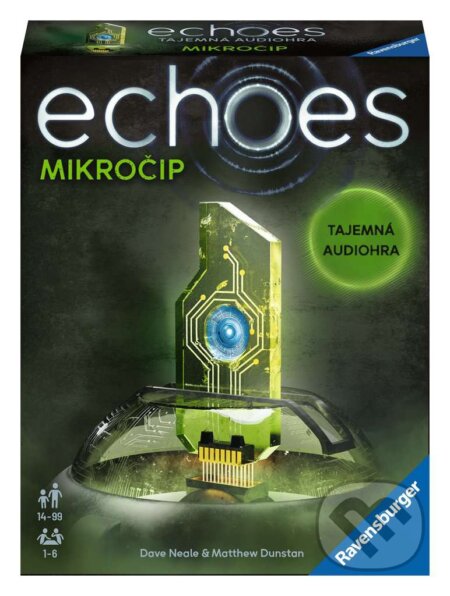 Společenská hra: Echoes - Mikročip (Ravensburger). Ravensburger, 2022 Společenská hra: Echoes - Mikročip (Ravensburger). Ravensburger, 2022