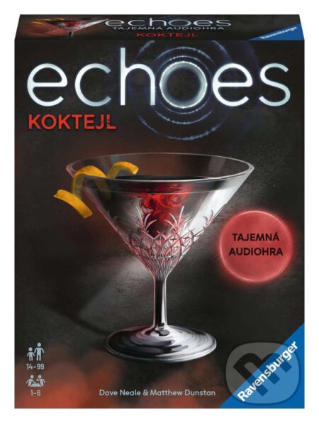 Spoločenská hra: Echoes - Koktejl (Ravensburger). Ravensburger, 2022 Spoločenská hra: Echoes - Koktejl (Ravensburger). Ravensburger, 2022