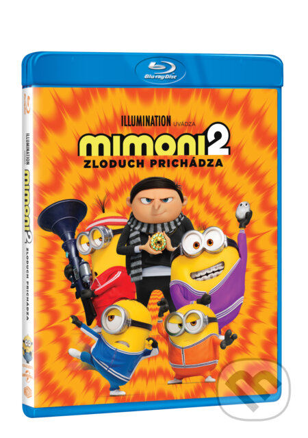 Film: Mimoni 2: Zloduch prichádza (SK) (Brad Ableson a Kyle Balda) (Blu-ray), 2022 Film: Mimoni 2: Zloduch prichádza (SK) (Brad Ableson a Kyle Balda) (Blu-ray), 2022