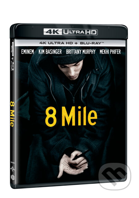 Film: 8 Mile - Edice k 20. výročí Ultra HD Blu-ray (Curtis Hanson) (Blu-ray). Magicbox, 2022 Film: 8 Mile - Edice k 20. výročí Ultra HD Blu-ray (Curtis Hanson) (Blu-ray). Magicbox, 2022