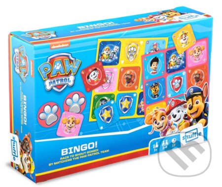 Spoločenská hra: Paw Patrol Bingo! (Lauko Promotion). Lauko Promotion, 2022 Spoločenská hra: Paw Patrol Bingo! (Lauko Promotion). Lauko Promotion, 2022