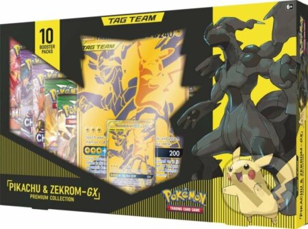 Spoločenská hra: Pokémon TCG: Pikachu & Zekrom GX Premium Box (Pokemon). Pokemon, 2022 Spoločenská hra: Pokémon TCG: Pikachu & Zekrom GX Premium Box (Pokemon). Pokemon, 2022