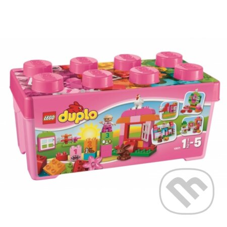 Spoločenská hra: LEGO DUPLO 10571 Ružový box plný zábavy (LEGO). LEGO, 2014 Spoločenská hra: LEGO DUPLO 10571 Ružový box plný zábavy (LEGO). LEGO, 2014
