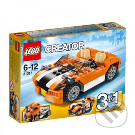 Společenská hra: LEGO Creator 31017 Oranžové pretekárske auto (LEGO). LEGO, 2014 Společenská hra: LEGO Creator 31017 Oranžové pretekárske auto (LEGO). LEGO, 2014