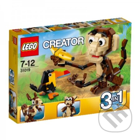 Spoločenská hra: LEGO Creator 31019 Zvieratká z džungle (LEGO). LEGO, 2014 Spoločenská hra: LEGO Creator 31019 Zvieratká z džungle (LEGO). LEGO, 2014