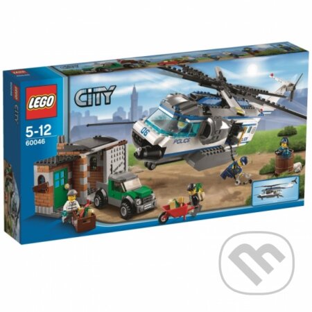 LEGO City 60046 Vrtuľníková hliadka, LEGO, 2014