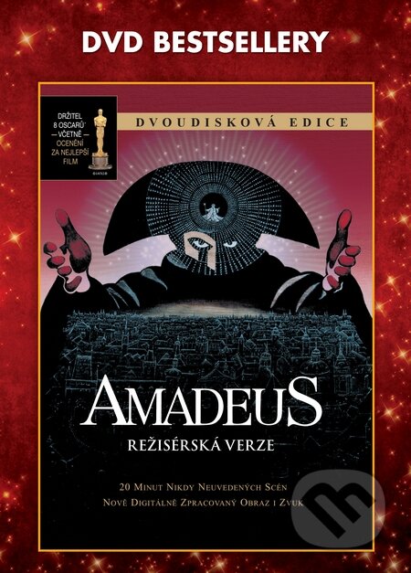 Film: Amadeus (Miloš Forman) (DVD). Magicbox, 2014 Film: Amadeus (Miloš Forman) (DVD). Magicbox, 2014