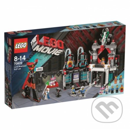 Spoločenská hra: LEGO Movie 70809 Brloh zla Lorda Biznisa (LEGO). LEGO, 2014 Spoločenská hra: LEGO Movie 70809 Brloh zla Lorda Biznisa (LEGO). LEGO, 2014