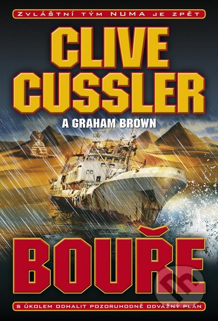 Kniha: Bouře (Clive Cussler a Graham Brown). BB/art, 2014 Kniha: Bouře (Clive Cussler a Graham Brown). BB/art, 2014