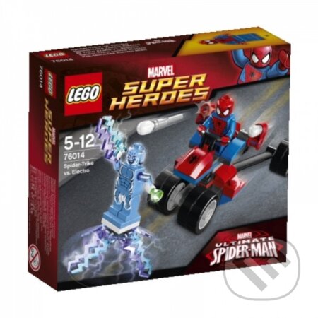 Spoločenská hra: LEGO Super Heroes 76014 Spider-Trike vs. Electro™ (LEGO). LEGO, 2014 Spoločenská hra: LEGO Super Heroes 76014 Spider-Trike vs. Electro™ (LEGO). LEGO, 2014