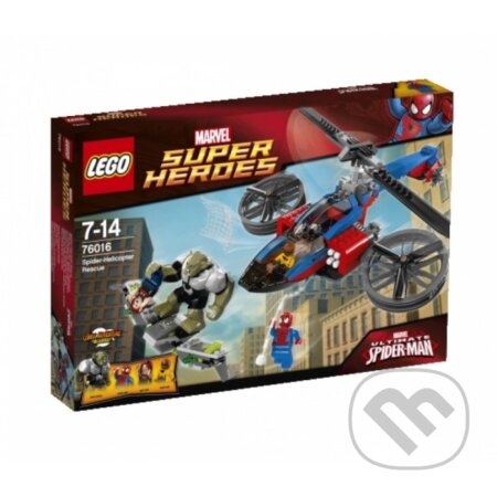 LEGO Super Heroes 76016 Pavúčí záchranný vrtuľník, LEGO, 2014