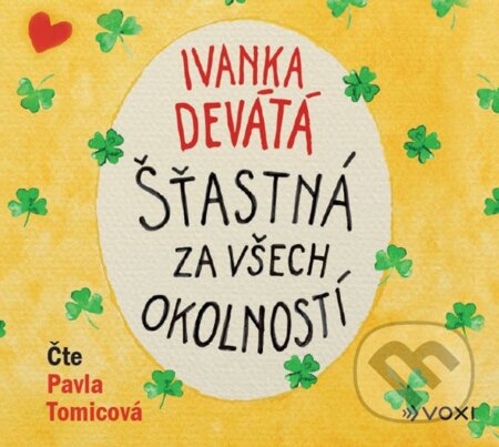 Audiokniha: Šťastná za všech okolností (Ivanka Devátá a Marie Formáčková). Voxi, 2022 Audiokniha: Šťastná za všech okolností (Ivanka Devátá a Marie Formáčková). Voxi, 2022