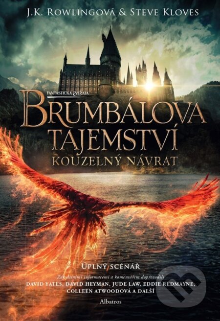 Kniha: Fantastická zvířata: Brumbálova tajemství (J.K. Rowling). Albatros CZ, 2022 Kniha: Fantastická zvířata: Brumbálova tajemství (J.K. Rowling). Albatros CZ, 2022
