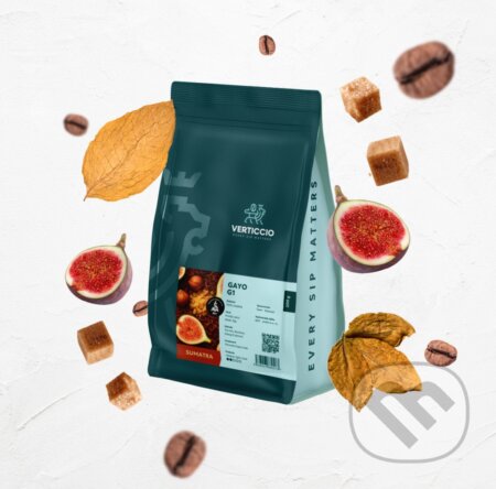 Kávy a čaje: Verticcio Sumatra Gayo G1 (Verticcio). Verticcio Kávy a čaje: Verticcio Sumatra Gayo G1 (Verticcio). Verticcio