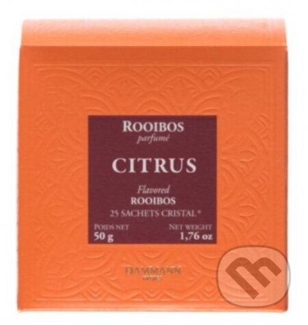 Kávy a čaje: Dammann Fréres Sachets Box Rooibos Citrus, aromatizovaný (Dammann). Dammann Kávy a čaje: Dammann Fréres Sachets Box Rooibos Citrus, aromatizovaný (Dammann). Dammann