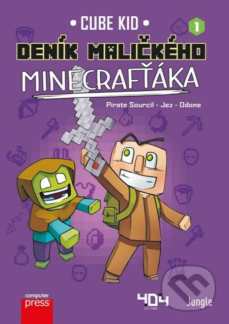 Deník maličkého Minecrafťáka - Cube Kid, Computer Press, 2022