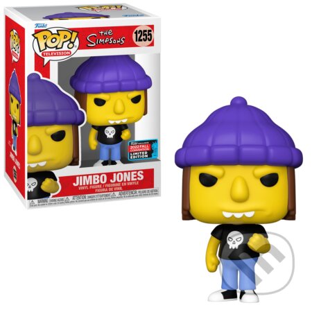 Funko POP TV: The Simpsons - Jimbo Jones (New York Comic Con 2022 Shared Exclusives) (Funko). Funko, 2022 Funko POP TV: The Simpsons - Jimbo Jones (New York Comic Con 2022 Shared Exclusives) (Funko). Funko, 2022
